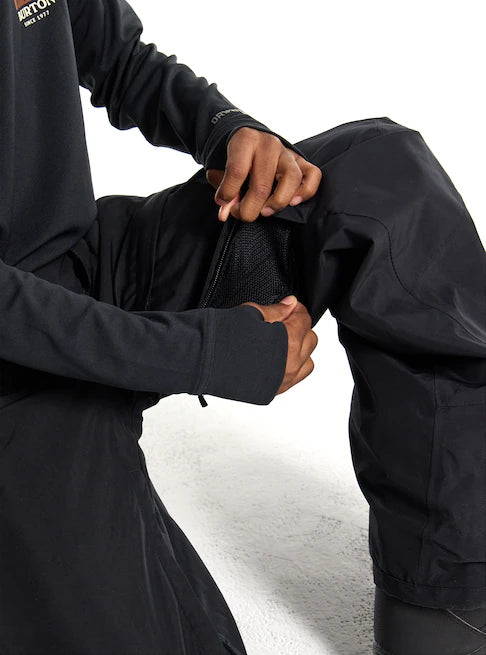 スノーボード ウェア バートン BURTON GORE-TEX Shell Pants True Black キッズ 25-26 送料無料 日本正規品 予約商品 店頭受け取り可能