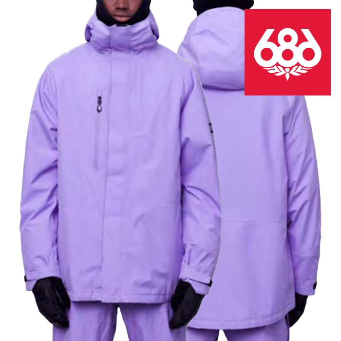 686 ロクハチロク MEN'S GORE-TEX CORE SHELL JACKET Violet 23-24 スノーボード ウェア