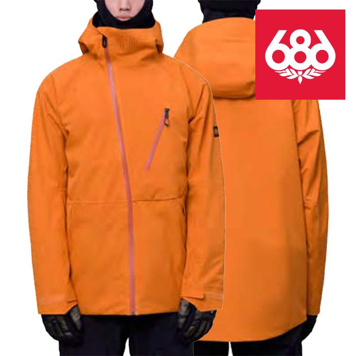 686 MEN'S シックスエイトシックス ウェア ジャケット 23-24 HYDRA THERMAGRAPH JACKET Copper  Orange メンズ 男性 スノーボード 日本正規品 予約