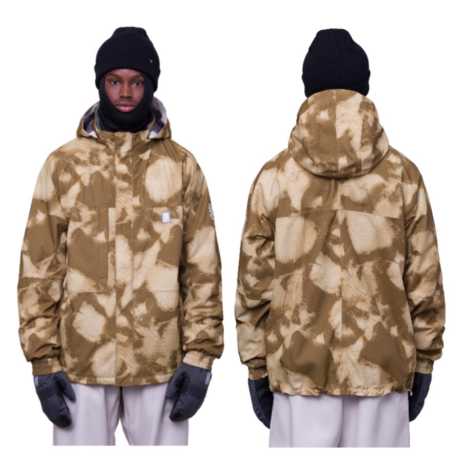 日本正規品 スノーボード ウェア シックスエイトシックス ジャケット 23-24 686 MEN'S DOJO JACKET Breen Cloudy ドージョー ジャケット メンズ 男性