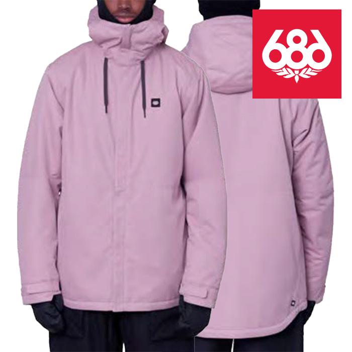 686 ロクハチロク MEN'S FOUNDATION INSULATED JACKET Dusty Mauve 23-24 スノーボード ウェア
