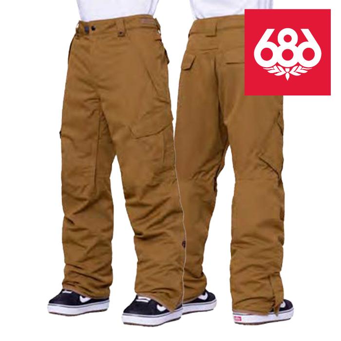 686 ロクハチロク MEN'S INFINITY INSULATED CARGO PANT Breen 23-24 スノーボード ウェア
