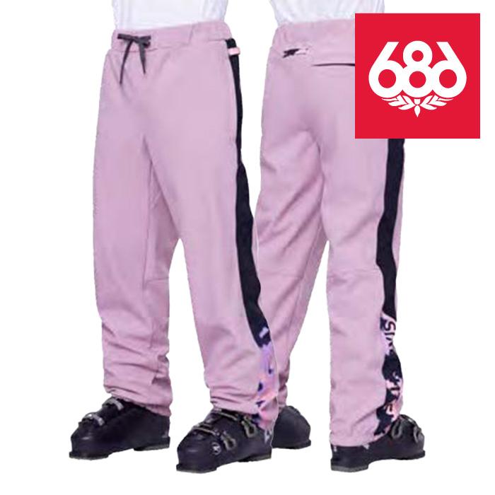 日本正規品 スノーボード ウェア シックスエイトシックス パンツ 23-24 686 MEN'S WATERPROOF TRACK PANT  Dusty Mauve メンズ 男性