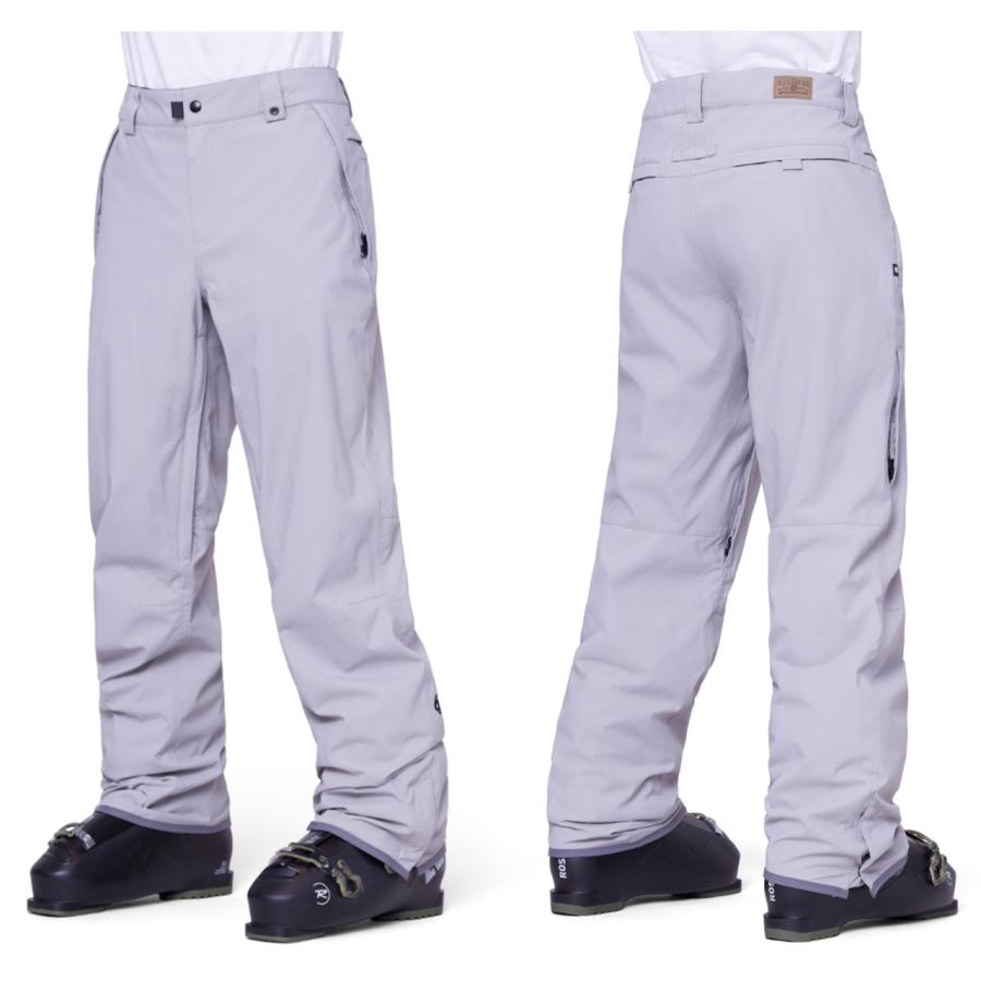 686 ロクハチロク MEN'S STANDARD SHELL PANT Grey 23-24 スノーボード ウェア