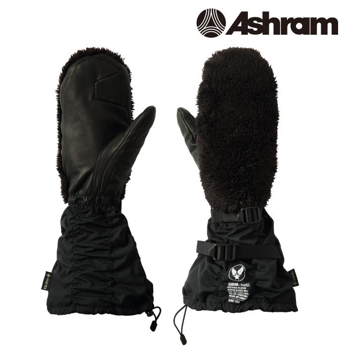 日本正規品 スノーボード グローブ アシュラム 23-24 ASHRAM ARCTIC MIL .MITT Black スキー ミット ミトン 手袋  GLOVE
