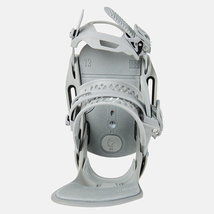 日本正規品 スノーボード バインディング バートン レクサ エックス 金具 23-24 BURTON WOMEN'S LEXA X EST Gray/Logo The Channel専用 ウィメンズ 女性 スノボー