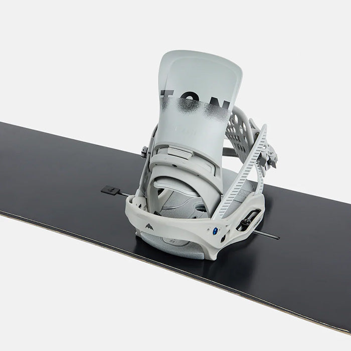 日本正規品 スノーボード バインディング バートン レクサ エックス 金具 23-24 BURTON WOMEN'S LEXA X EST Gray/Logo The Channel専用 ウィメンズ 女性 スノボー
