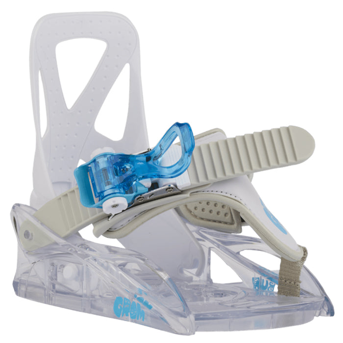 日本正規品 スノーボード バインディング バートン ミニ グロム ディスク 金具 23-24 BURTON KIDS' MINI GROM DISC White バインディング キッズ 子供 スノボー