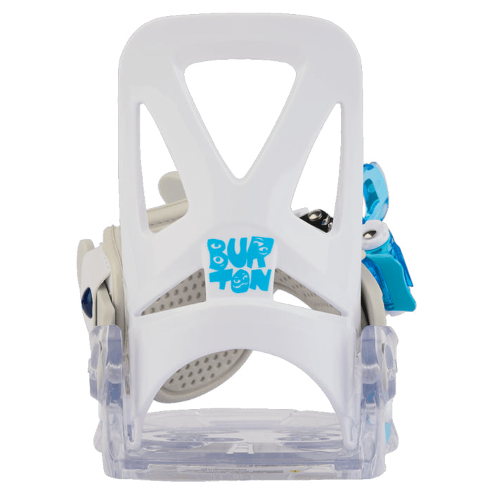 日本正規品 スノーボード バインディング バートン ミニ グロム ディスク 金具 23-24 BURTON KIDS' MINI GROM DISC White バインディング キッズ 子供 スノボー
