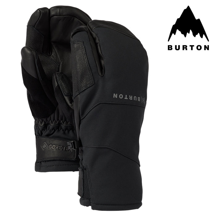 日本正規品 スノーボード グローブ バートン 23-24 BURTON [AK] CLUTCH GORE-TEX MITTENS True Black  ゴアテックス ミトン ミット 手袋