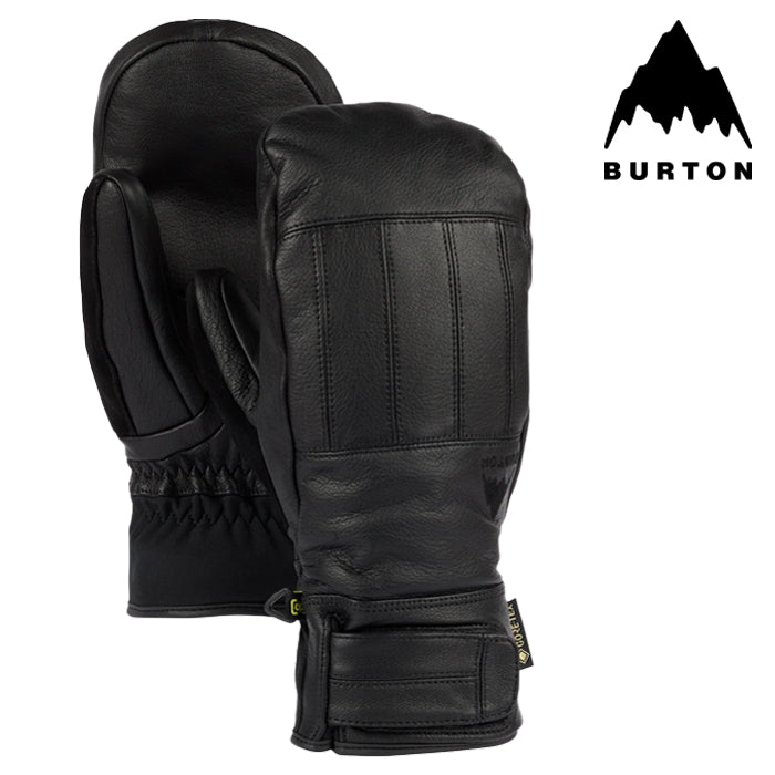 バートン グローブ 23-24 BURTON MEN'S GONDY GORE-TEX LEATHER MITTENS True Black  スノーボード グローブ ゴアテックス メンズ 男性 日本正規品