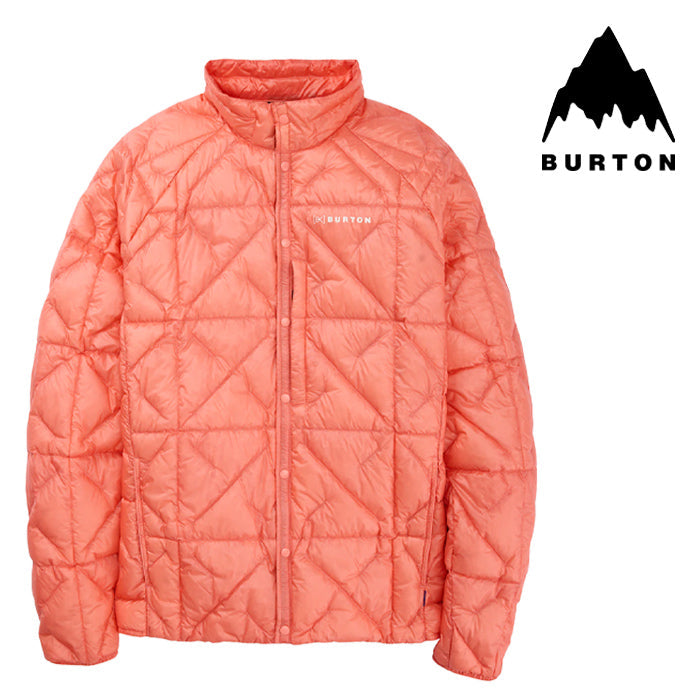 日本正規品 スノーボード ウェア バートン ジャケット 23-24 BURTON MEN'S [AK] BAKER ULTRALIGHT DOWN  JACKET Reef Pink メンズ 男性 ダウン