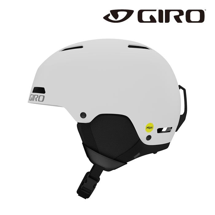 GIRO HELMET ジロ ヘルメット 23-24 LEDGE FS MIPS Matte White レッジ エフエス ミップス プロテクター  スノーボード スノボ スキー 日本正規品