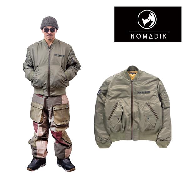 日本正規品 スノーボード ウェア ノマディック ジャケット 23-24 NOMADIK 777 G JKT Khaki UNISEX 限定モ