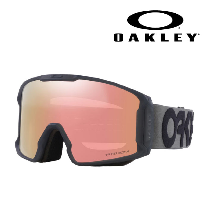 日本正規品 スノーボード ゴーグル オークリー 23-24 OAKLEY LINE MINER L Matte B1B Forged Iro