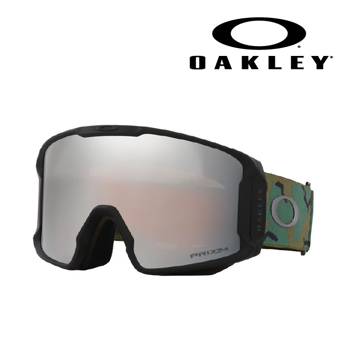 日本正規品 スノーボード ゴーグル オークリー 23-24 OAKLEY LINE MINER L Camo/Prizm Black OO7