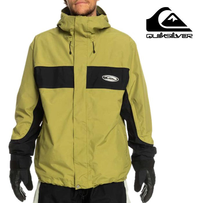 日本正規品 スノーボード ウェア クイックシルバー ジャケット 23-24 QUIKSILVER HIGH ALTITUDE GORE-TEX JK GLJ0 Green Olive EQYTJ03406 MEN'S
