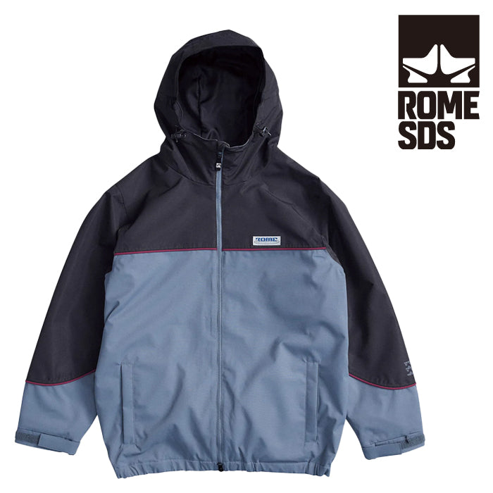 日本正規品 スノーボード ウェア ローム ジャケット 23-24 ROME SDS STONE Jacket Blue Gray RELAXED FIT UNISEX ユニセックス 男性 女性