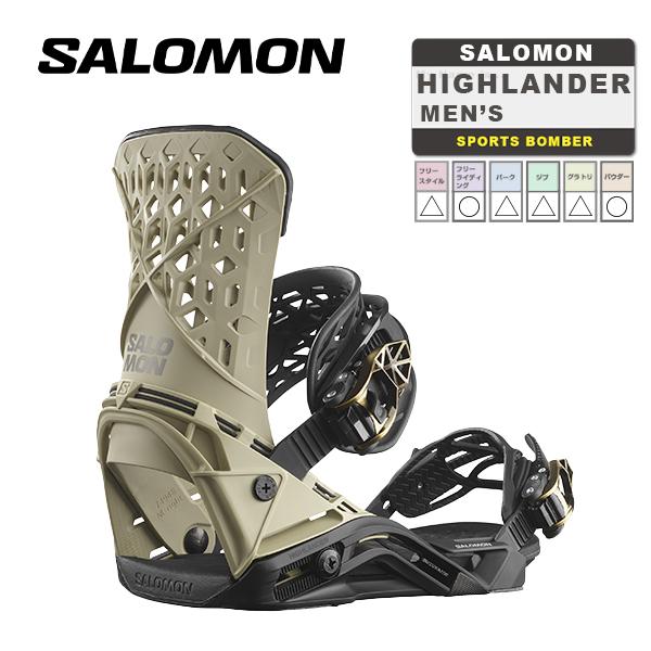 日本正規品 スノーボード ビンディング サロモン ハイランダー 23-24 SALOMON HIGHLANDER Pale Khaki ME