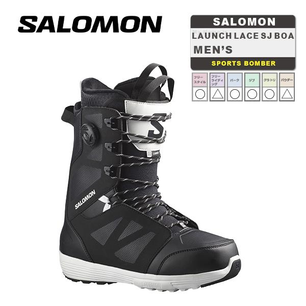 日本正規品 スノーボード ブーツ サロモン ラウンチ レース SJ ボア 23-24 SALOMON LAUNCH LACE SJ BOA