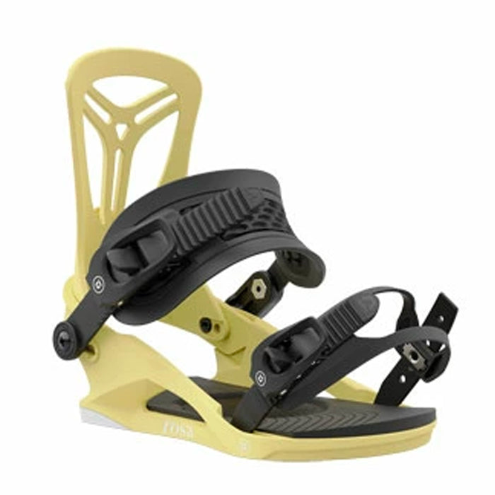 日本正規品 スノーボード バインディング ユニオン ローザ 23-24 UNION ROSA Yellow WOMEN'S ウィメンズ 女性 バインディング 金具 スノボー 2024