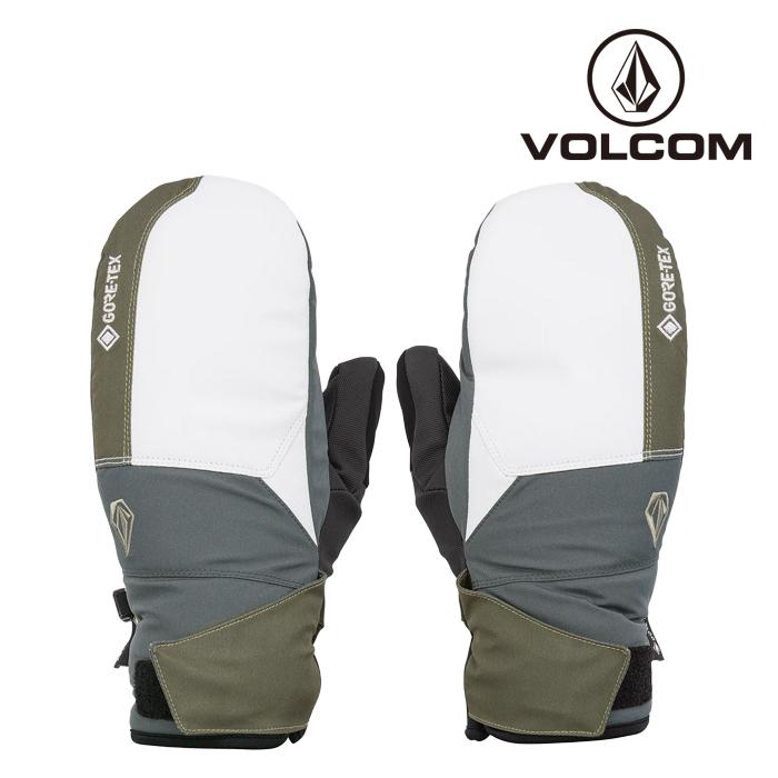 日本正規品 スノーボード グローブ ボルコム 23-24 VOLCOM STAY DRY GORE-TEX MITT LTM-Light  Military ゴアテックス ミット ミトン 手袋 GLOVE