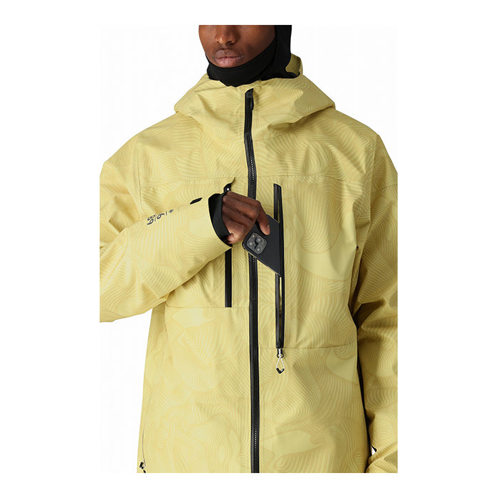 686 six eight six 24-25 Collection GORE-TEX 3L ATV JACKET 早期予約 スノーボード ウェア シックスエイトシックス ロクハチロク ゴアテックス スノーボードウェア カービング パウダー バックカントリー グラトリ メンズ