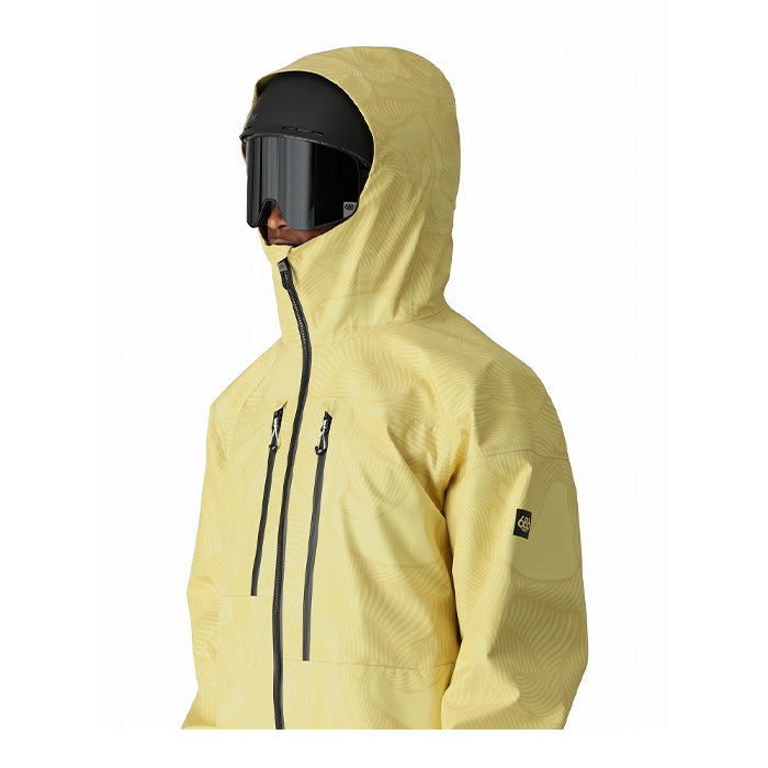 686 six eight six 24-25 Collection GORE-TEX 3L ATV JACKET 早期予約 スノーボード ウェア シックスエイトシックス ロクハチロク ゴアテックス スノーボードウェア カービング パウダー バックカントリー グラトリ メンズ