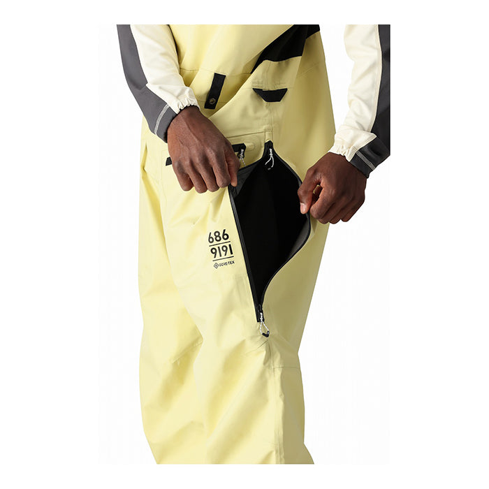 686 six eight six 24-25 Collection GORE-TEX 3L ATV BIB 早期予約 スノーボード ウェア シックスエイトシックス ロクハチロク ゴアテックス スノーボードウェア カービング パウダー バックカントリー グラトリ メンズ