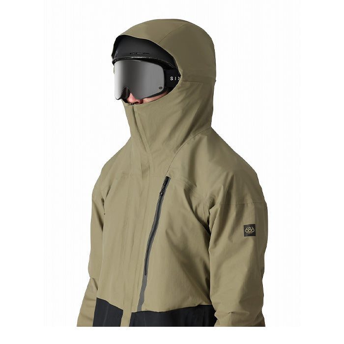 686 six eight six 24-25 Collection GORE-TEX GT JACKET 早期予約 スノーボード ウェア シックスエイトシックス ロクハチロク ゴアテックス スノーボードウェア カービング パウダー バックカントリー グラトリ メンズ