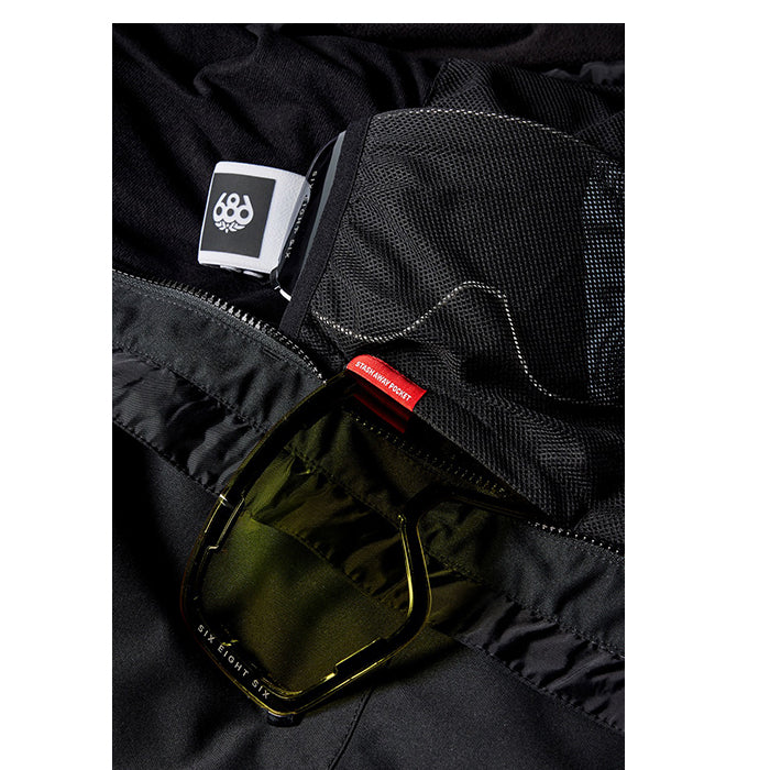 686 six eight six 24-25 Collection GORE-TEX CORE INSULATED JACKET 早期予約 スノーボード ウェア シックスエイトシックス ロクハチロク ゴアテックス スノーボードウェア カービング パウダー バックカントリー グラトリ メンズ