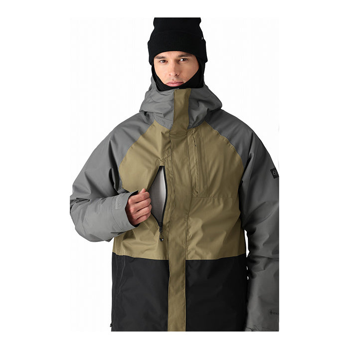 686 six eight six 24-25 Collection GORE-TEX CORE INSULATED JACKET 早期予約 スノーボード ウェア シックスエイトシックス ロクハチロク ゴアテックス スノーボードウェア カービング パウダー バックカントリー グラトリ メンズ
