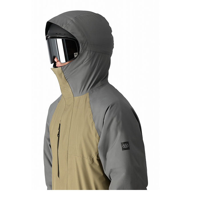 686 six eight six 24-25 Collection GORE-TEX CORE INSULATED JACKET 早期予約 スノーボード ウェア シックスエイトシックス ロクハチロク ゴアテックス スノーボードウェア カービング パウダー バックカントリー グラトリ メンズ