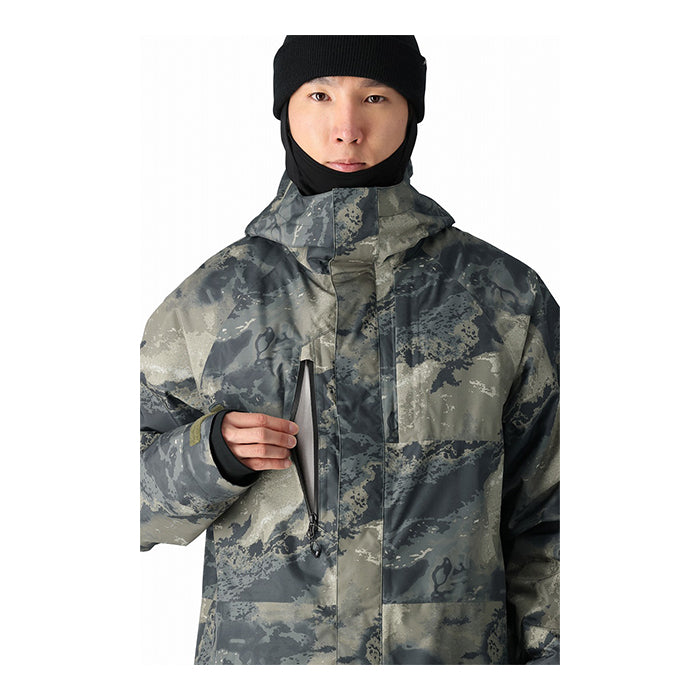 686 six eight six 24-25 Collection GORE-TEX CORE SHELL JACKET 早期予約 スノーボード ウェア シックスエイトシックス ロクハチロク ゴアテックス スノーボードウェア カービング パウダー バックカントリー グラトリ メンズ