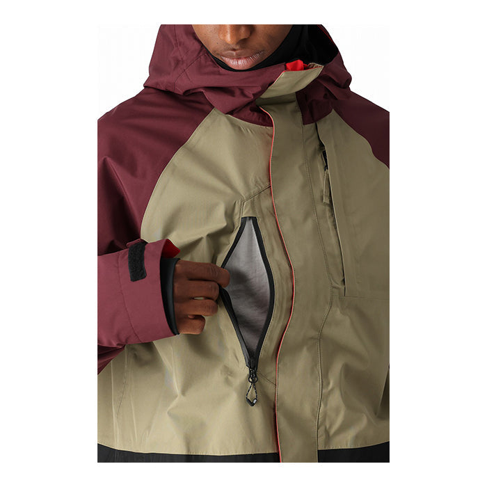 686 six eight six 24-25 Collection GORE-TEX CORE SHELL JACKET 早期予約 スノーボード ウェア シックスエイトシックス ロクハチロク ゴアテックス スノーボードウェア カービング パウダー バックカントリー グラトリ メンズ