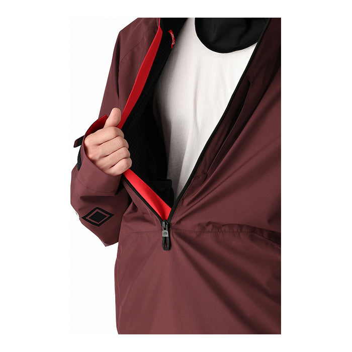 686 six eight six 24-25 Collection GORE-TEX FRAGMENT SHELL ANORAK 早期予約 スノーボード ウェア シックスエイトシックス ロクハチロク ゴアテックス スノーボードウェア カービング パウダー バックカントリー グラトリ メンズ