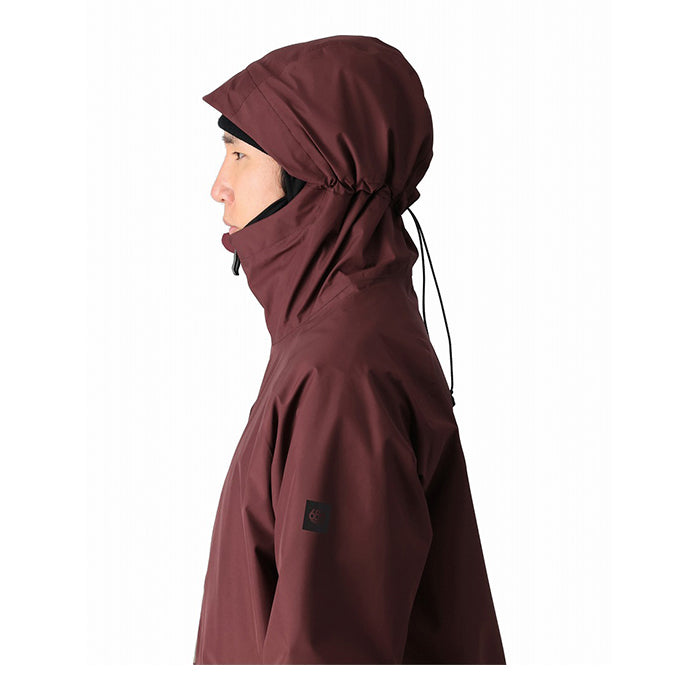 686 six eight six 24-25 Collection GORE-TEX FRAGMENT SHELL ANORAK 早期予約 スノーボード ウェア シックスエイトシックス ロクハチロク ゴアテックス スノーボードウェア カービング パウダー バックカントリー グラトリ メンズ