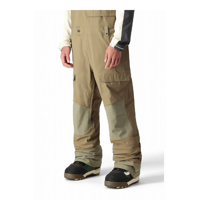 686 six eight six 24-25 Collection GORE-TEX STRETCH DSIPATCH BIB 早期予約 スノーボード ウェア シックスエイトシックス ロクハチロク ゴアテックス スノーボードウェア カービング パウダー バックカントリー グラトリ メンズ