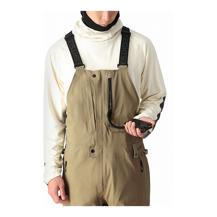 686 six eight six 24-25 Collection GORE-TEX STRETCH DSIPATCH BIB 早期予約 スノーボード ウェア シックスエイトシックス ロクハチロク ゴアテックス スノーボードウェア カービング パウダー バックカントリー グラトリ メンズ