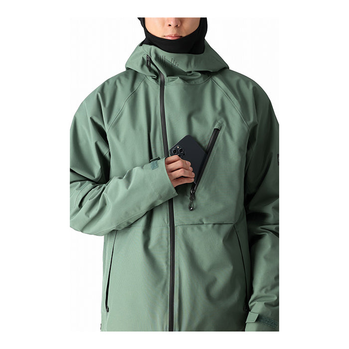 686 six eight six 24-25 Collection HYDRA THERMAGRAPH JACKET 早期予約 スノーボード ウェア シックスエイトシックス ロクハチロク スノーボードウェア カービング パウダー バックカントリー グラトリ メンズ