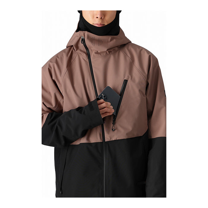 686 six eight six 24-25 Collection HYDRA THERMAGRAPH JACKET 早期予約 スノーボード ウェア シックスエイトシックス ロクハチロク スノーボードウェア カービング パウダー バックカントリー グラトリ メンズ