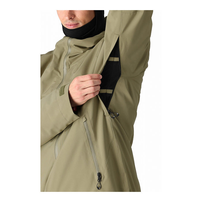 686 six eight six 24-25 Collection GATEWAY SHELL JACKET 早期予約 スノーボード ウェア シックスエイトシックス ロクハチロク スノーボードウェア カービング パウダー バックカントリー グラトリ メンズ