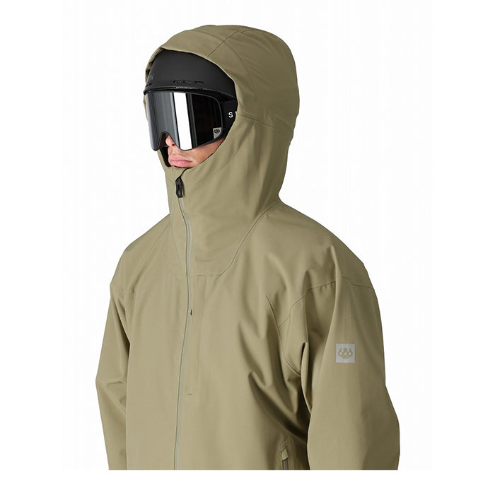 686 six eight six 24-25 Collection GATEWAY SHELL JACKET 早期予約 スノーボード ウェア シックスエイトシックス ロクハチロク スノーボードウェア カービング パウダー バックカントリー グラトリ メンズ