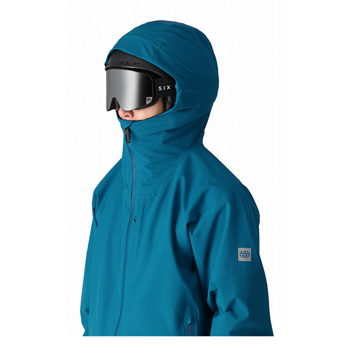 686 six eight six 24-25 Collection GATEWAY SHELL JACKET 早期予約 スノーボード ウェア シックスエイトシックス ロクハチロク スノーボードウェア カービング パウダー バックカントリー グラトリ メンズ