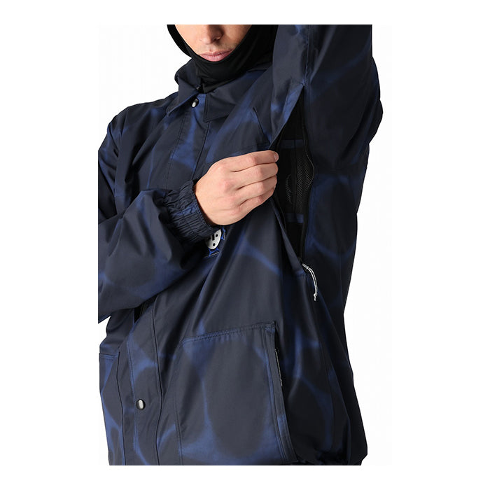 686 six eight six 24-25 Collection DOJO SHELL JACKET 早期予約 スノーボード ウェア シックスエイトシックス ロクハチロク スノーボードウェア カービング パウダー バックカントリー グラトリ メンズ