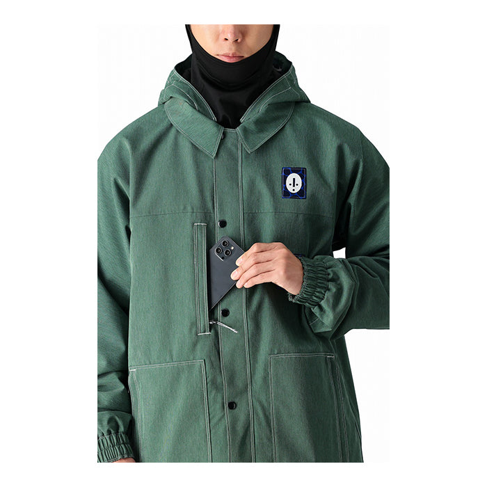 686 six eight six 24-25 Collection DOJO SHELL JACKET 早期予約 スノーボード ウェア シックスエイトシックス ロクハチロク スノーボードウェア カービング パウダー バックカントリー グラトリ メンズ