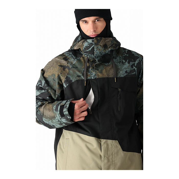 686 six eight six 24-25 Collection GEO INSULATED JACKET 早期予約 スノーボード ウェア シックスエイトシックス ロクハチロク スノーボードウェア カービング パウダー バックカントリー グラトリ メンズ