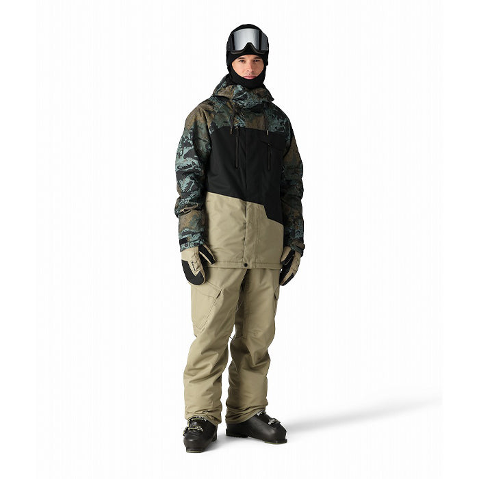 686 six eight six 24-25 Collection GEO INSULATED JACKET 早期予約 スノーボード ウェア シックスエイトシックス ロクハチロク スノーボードウェア カービング パウダー バックカントリー グラトリ メンズ