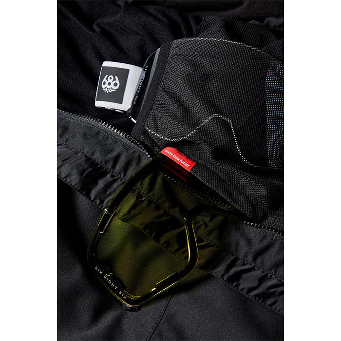 686 six eight six 24-25 Collection GEO INSULATED JACKET 早期予約 スノーボード ウェア シックスエイトシックス ロクハチロク スノーボードウェア カービング パウダー バックカントリー グラトリ メンズ