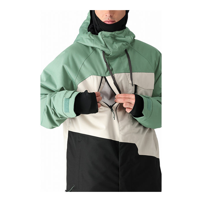 686 six eight six 24-25 Collection GEO INSULATED JACKET 早期予約 スノーボード ウェア シックスエイトシックス ロクハチロク スノーボードウェア カービング パウダー バックカントリー グラトリ メンズ